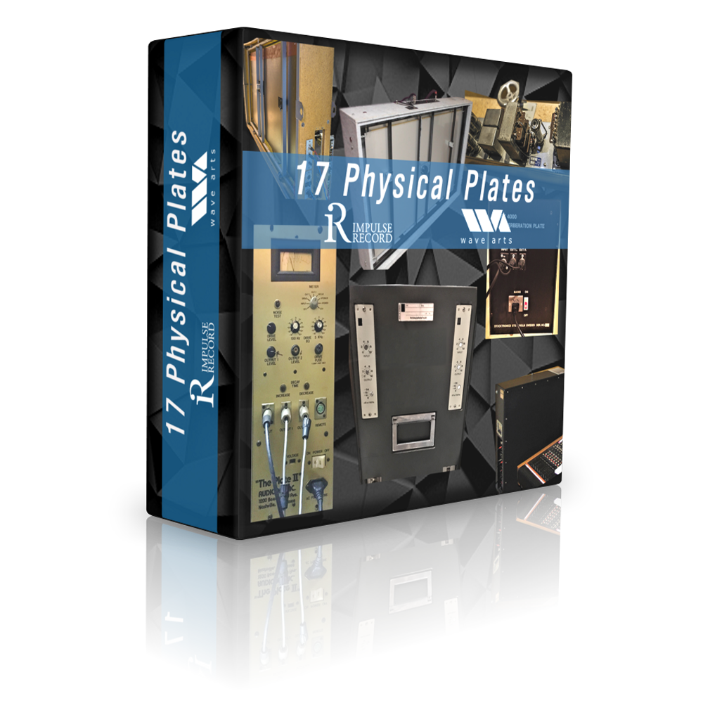 Convology XT - 17 Physical Plates Library Impulse Record 17 Physical Plates - Convolution Reverb